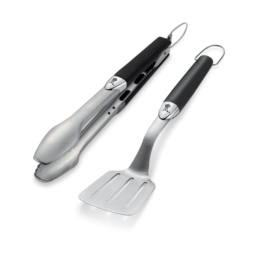 Weber Small Grill Tongs and Spatula Set