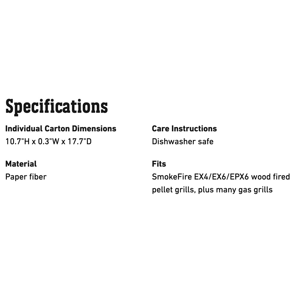Cutting board specs: 10.7H x 0.3W x 17.7D, paper fiber, dishwasher safe