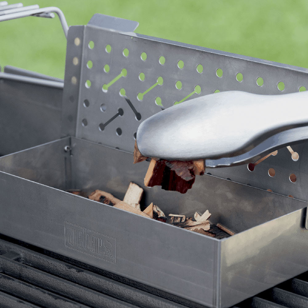 Weber Smoker Box for Q 200/2000 Series and Larger Gas Grills