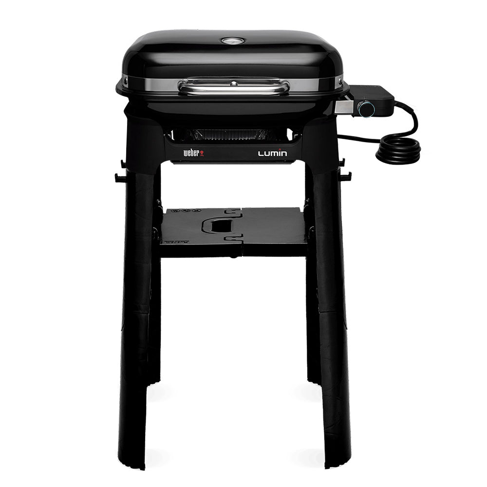 Weber Lumin Compact Electric Grill on Cart