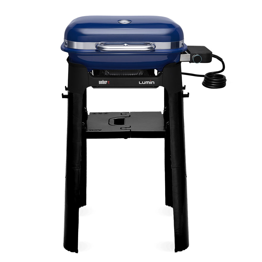 Weber Lumin Compact Electric Grill on Cart