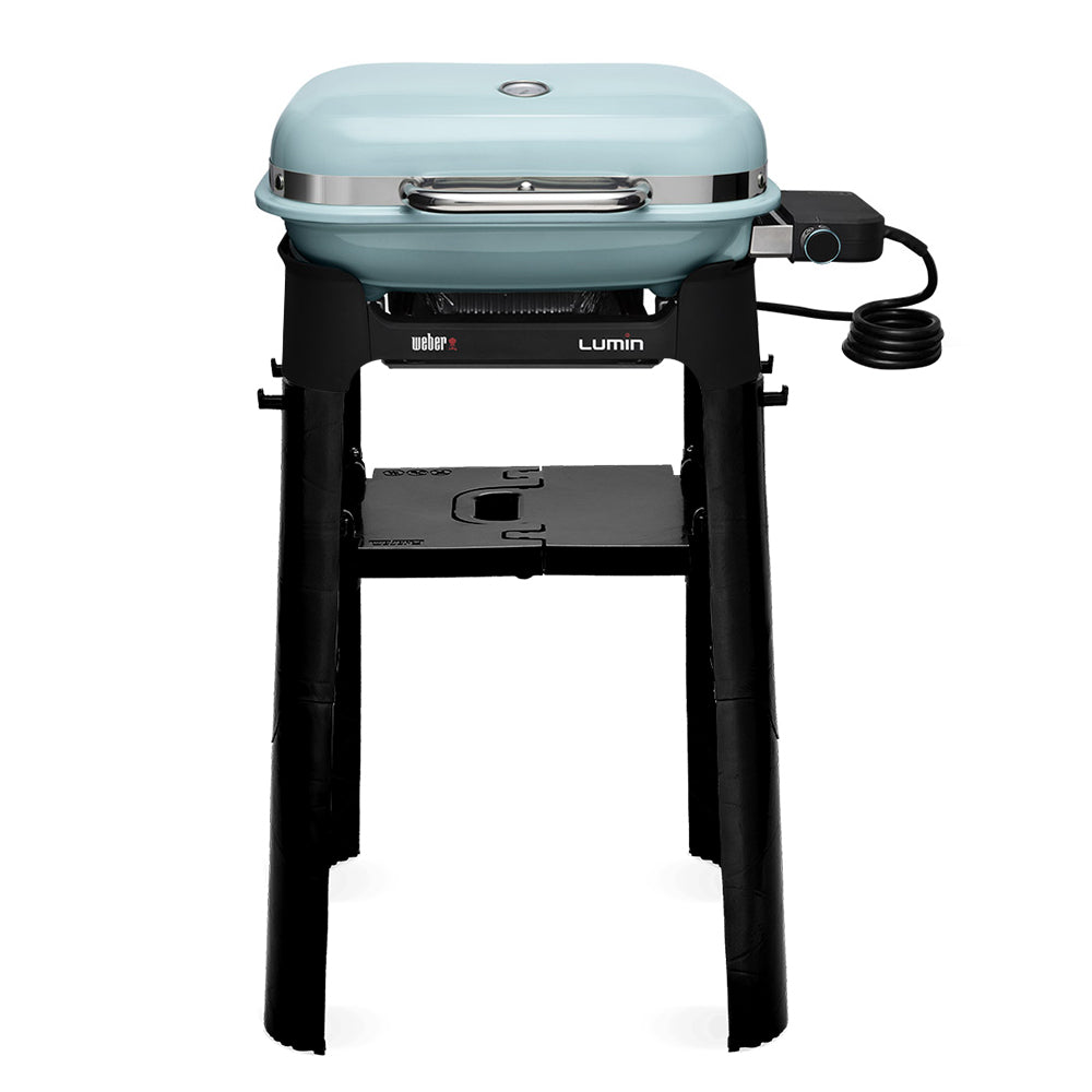 Weber Lumin Compact Electric Grill on Cart