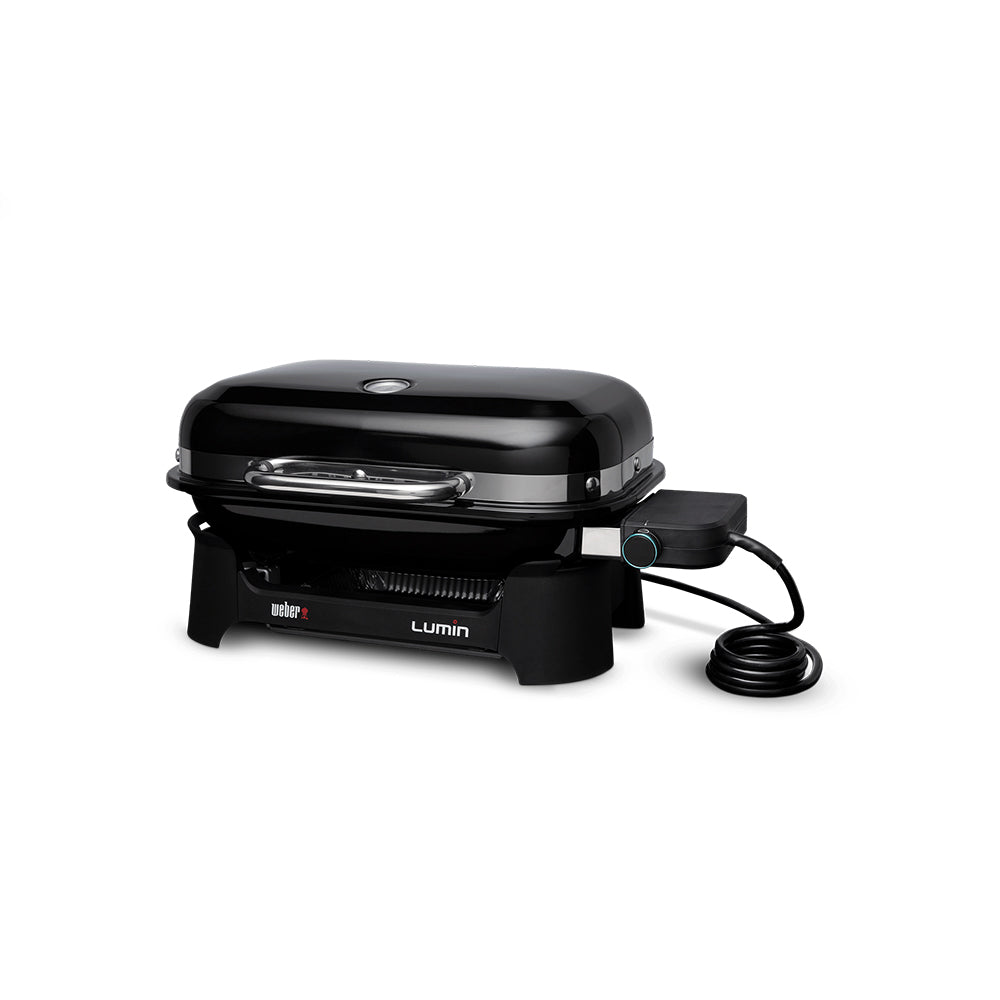 Weber Lumin Electric Grill on Cart