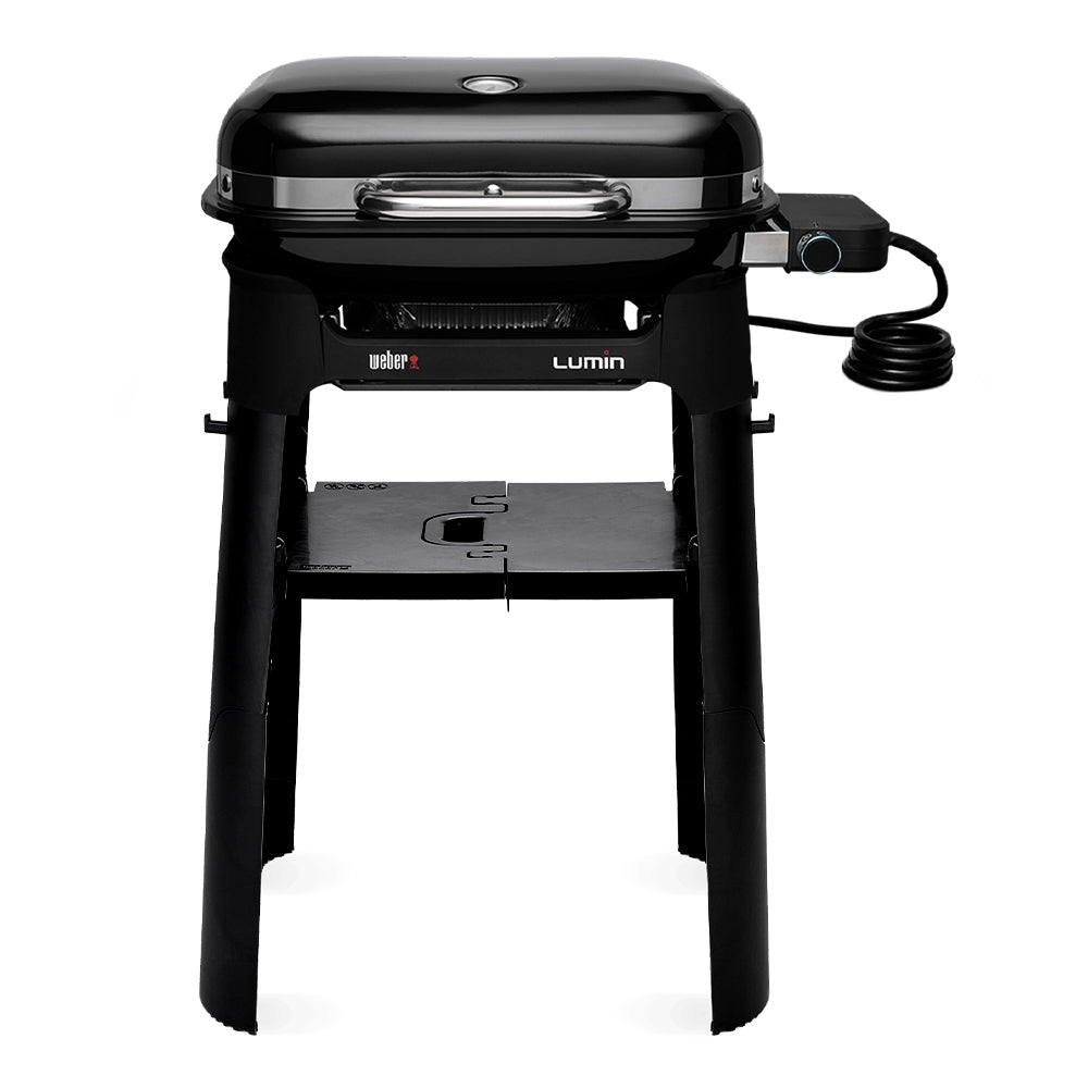 Weber Lumin Electric Grill on Cart