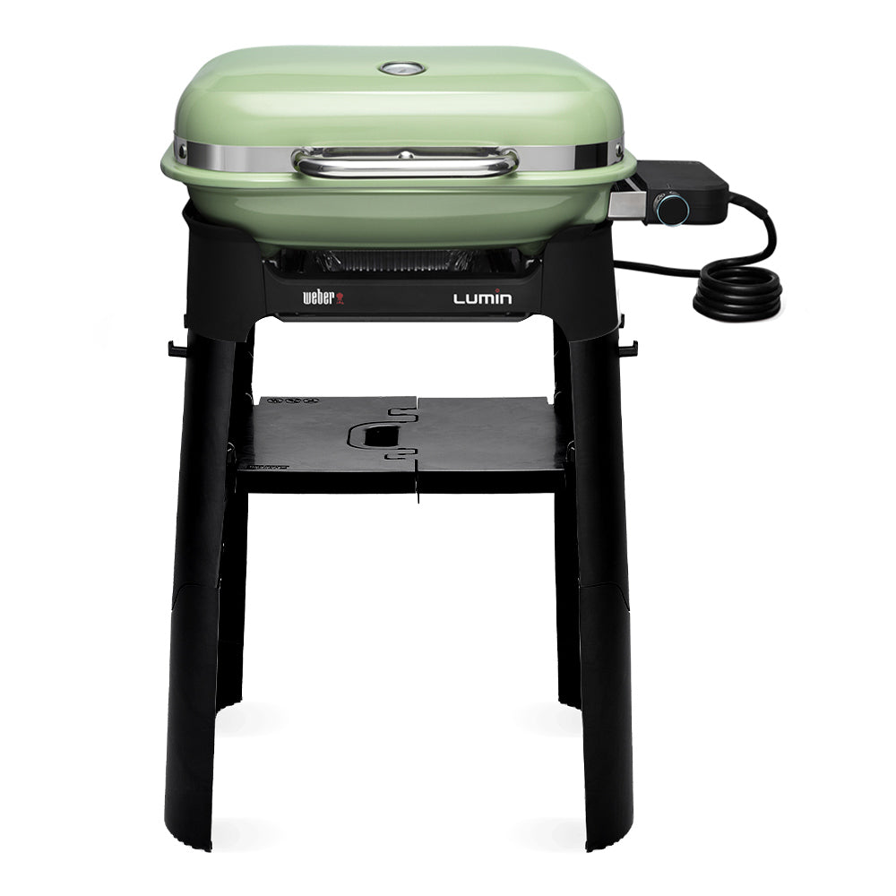 Weber Lumin Electric Grill on Cart