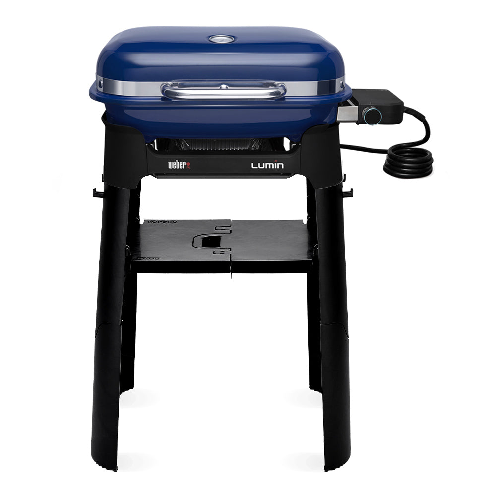 Weber Lumin Electric Grill on Cart