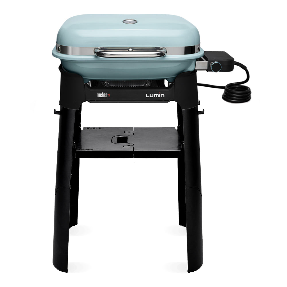 Weber Lumin Electric Grill on Cart