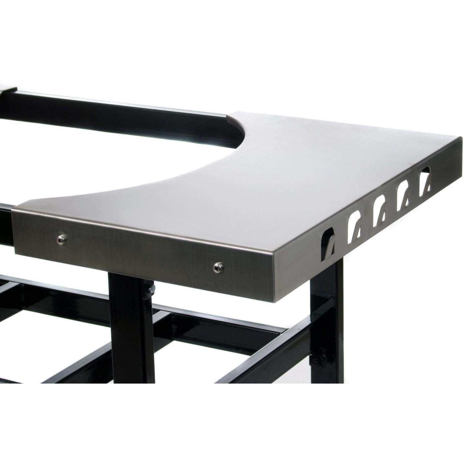 Primo Cart with Stainless Steel Side Shelves for Oval JR 200