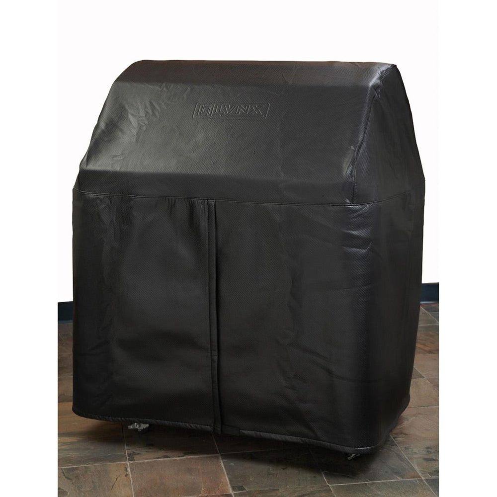 Lynx Carbon Fiber Vinyl Cover for Freestanding Grills, 36-Inch
