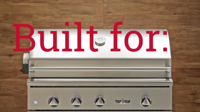 Delta Heat DHBQ38-D Built-In Gas Grill, 38-Inches