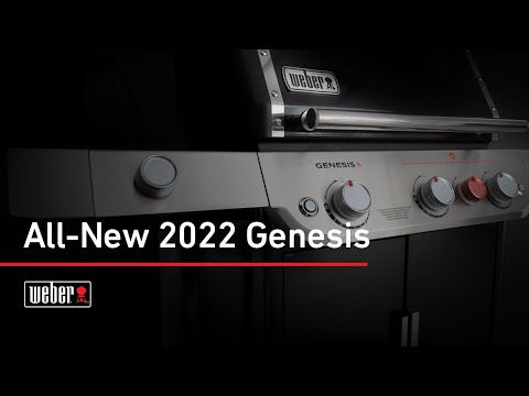 Weber Genesis 4-Burner Freestanding Gas Grill with Sear Burner and Side Burner (WEB-E-S-435)