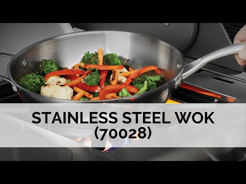 Napoleon 12-Inch Stainless Steel Wok