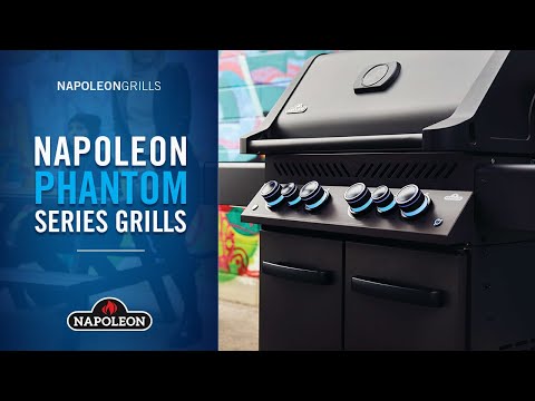 Napoleon Phantom TravelQ Portable Grill with Scissor Cart, Propane