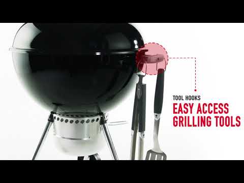 Weber Original Kettle Premium Charcoal Grill, 22-Inch (WEB-KETTLE-PREM)