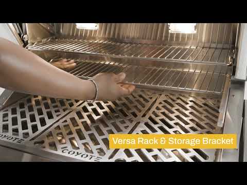Coyote Stainless Steel Freestanding Pellet Grill, 36-Inch
