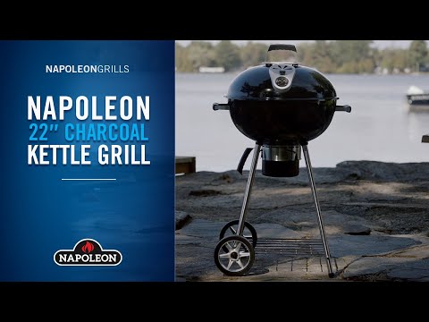 Napoleon Premium 18-Inch Charcoal Kettle Grill