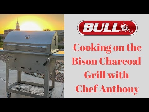 Bull 30-Inch Bison Premium Built-In Charcoal Grill