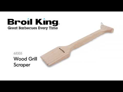 Broil King 65335 Wood BBQ Grill Scraper