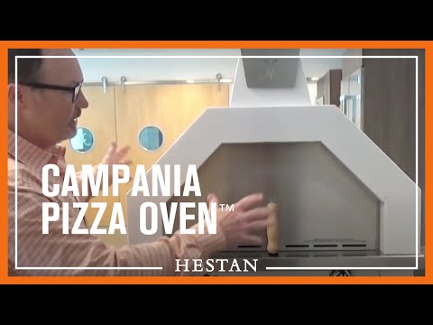 Hestan AGPO33 Campania Pizza Oven with Light Kit, 33-Inch