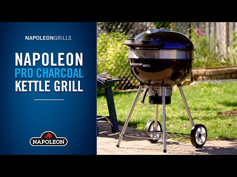 Napoleon PRO 22-Inch Charcoal Kettle Grill with Cart
