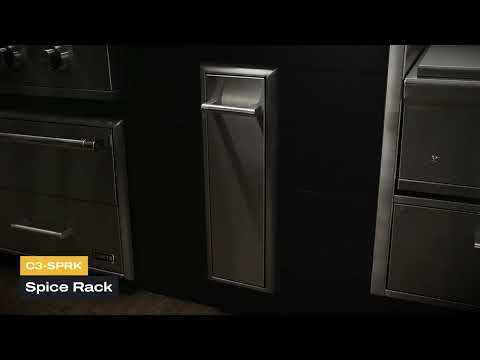 Coyote Stainless Steel Spice Rack