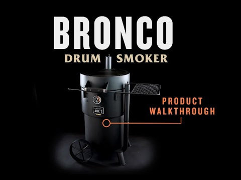Oklahoma Joe's OKJ-19202 Anthem Series Bronco Pro Drum Smoker
