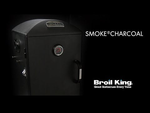 Broil King SMK-VERT Smoke Vertical Gas Smoker, 15-Inches