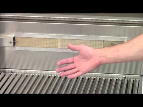 Solaire AGBQ-30 30-Inch Deluxe Grill with Rotisserie on Bolt-Down Post
