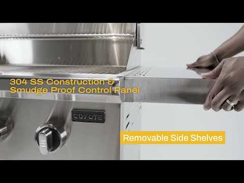 Coyote CL-Series Stainless Steel Freestanding 36-Inch Gas Grill