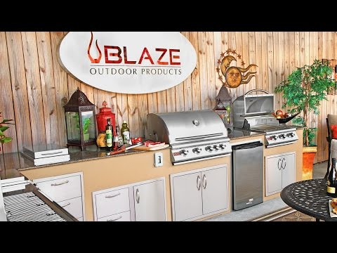 Blaze Prelude LBM Freestanding 3-Burner Gas Grill, 25-Inch