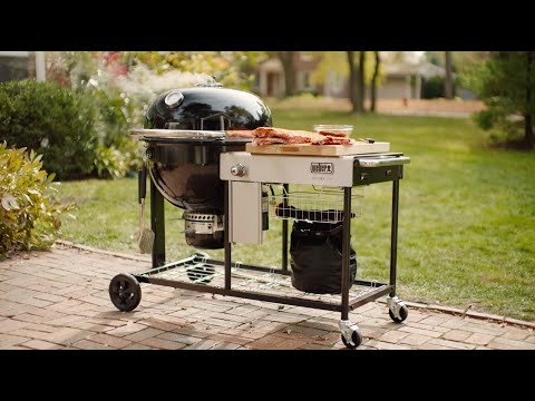 Weber Summit Kamado E6 Freestanding Charcoal Grill, 24-Inch
