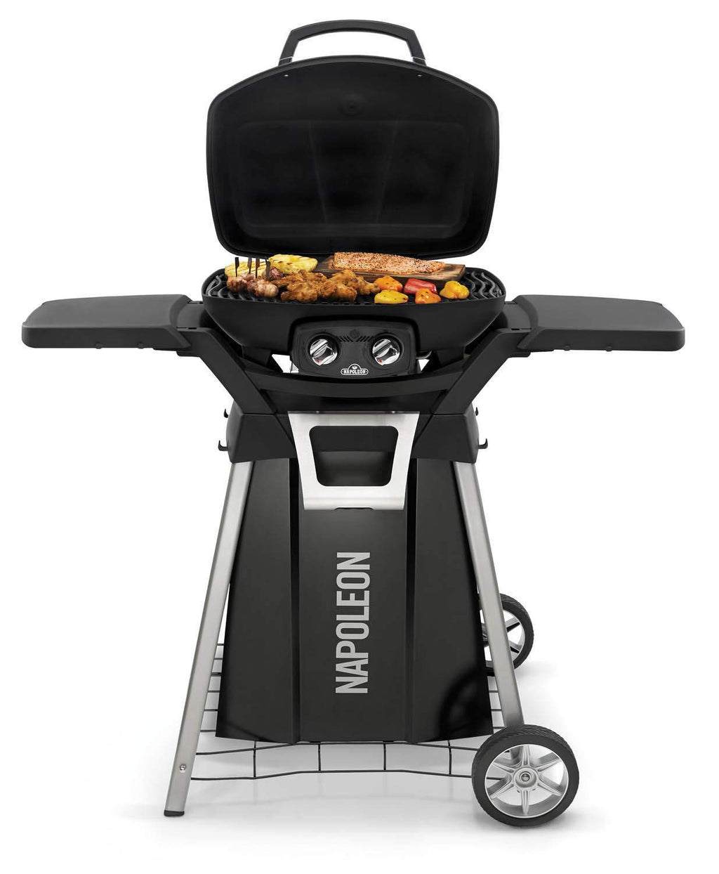 Napoleon TravelQ PRO285 Portable Tabletop Gas Grill on Cart