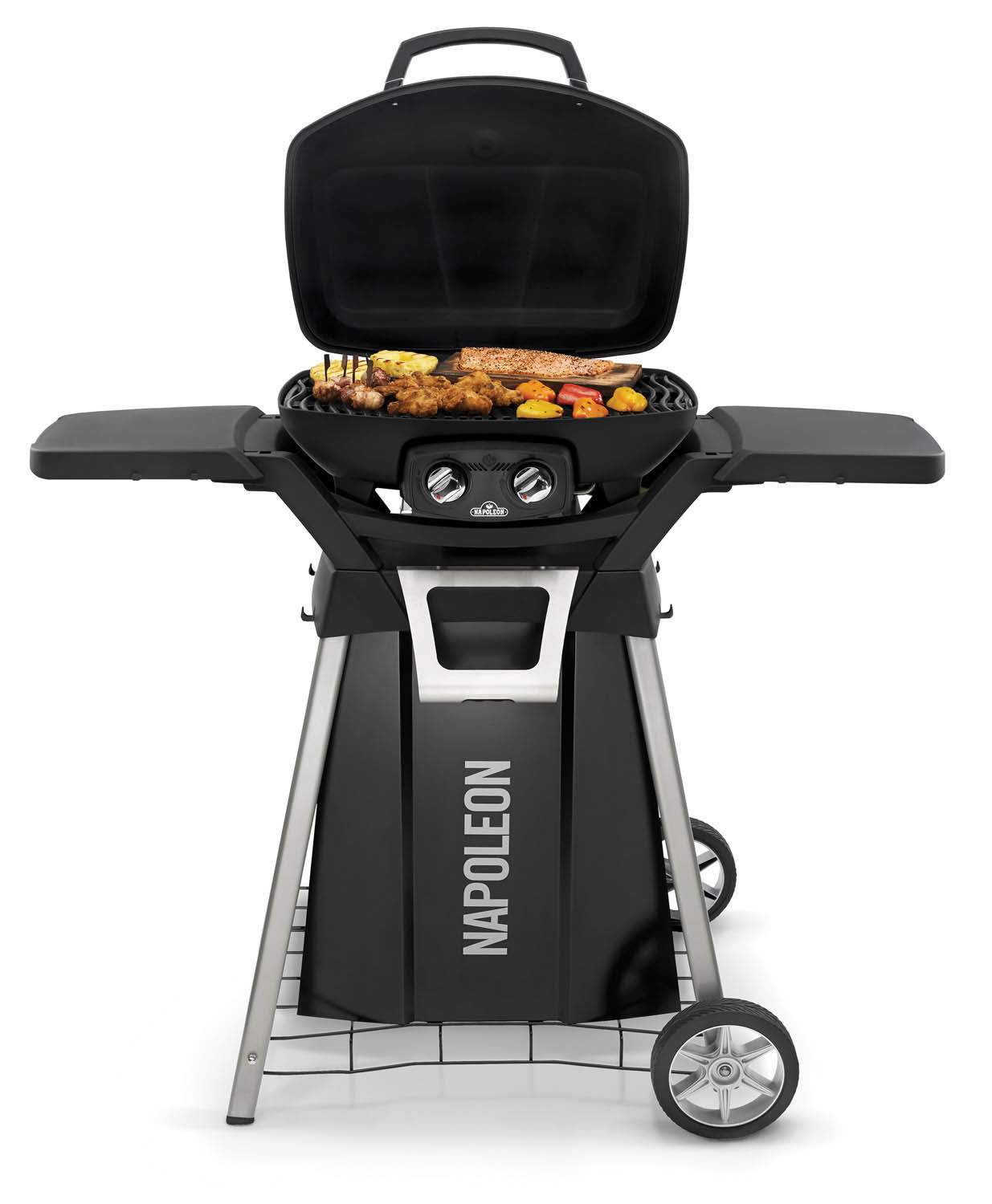 Napoleon TravelQ PRO285 Portable Tabletop Gas Grill on Cart