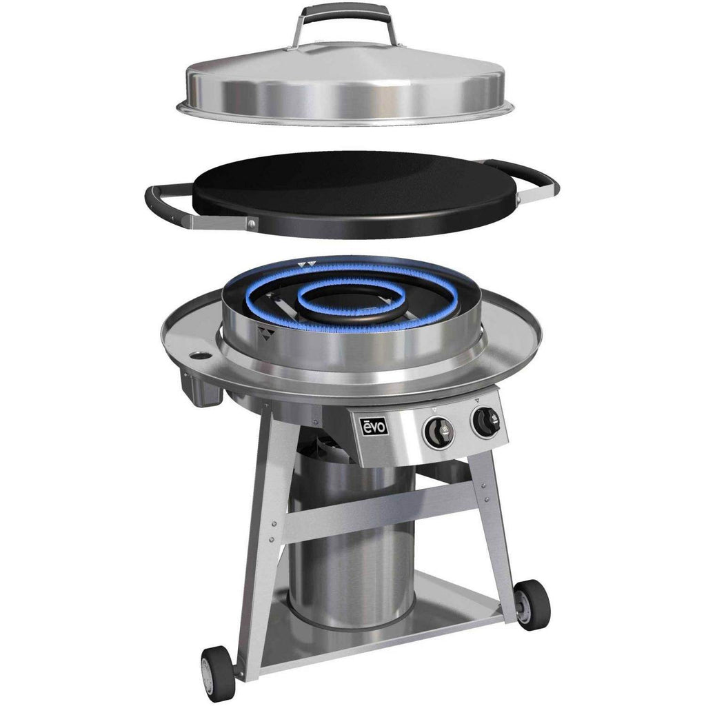 Evo 10-0002 Professional Series Gas Grill on Cart