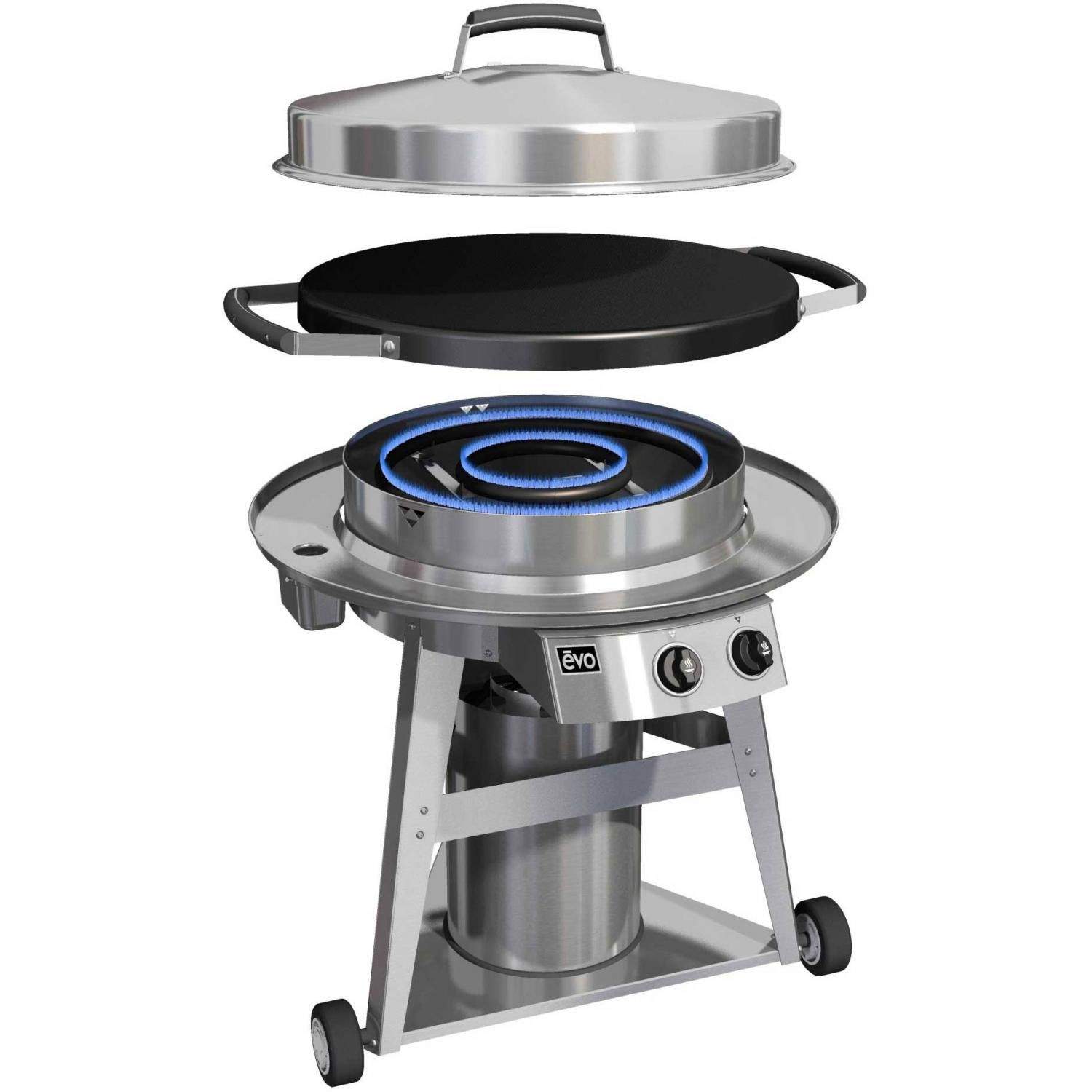 Evo 10-0002 Professional Series Gas Grill on Cart